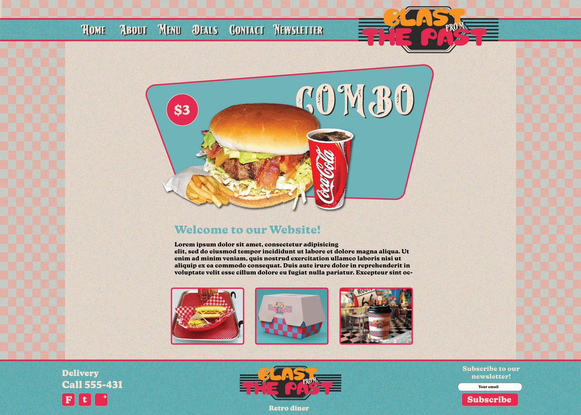 Blast From The Past — корпоративна идентичност — visual 1